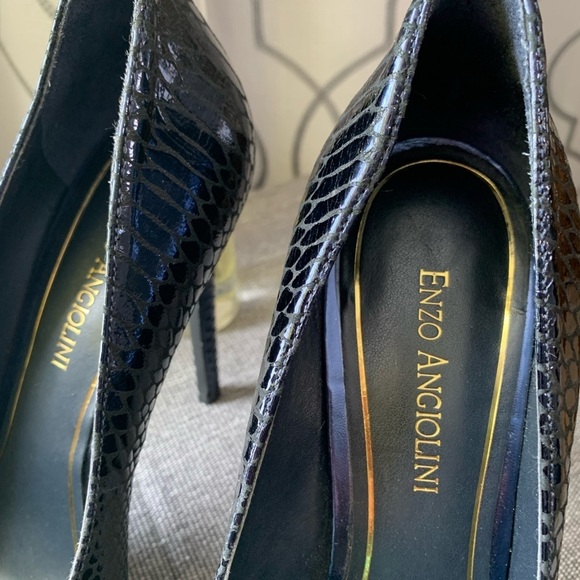 Enzo Angiolini Platform Pump Stiletto High Heels Size 8M - Picture 14 of 17